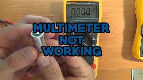 multimeter not working